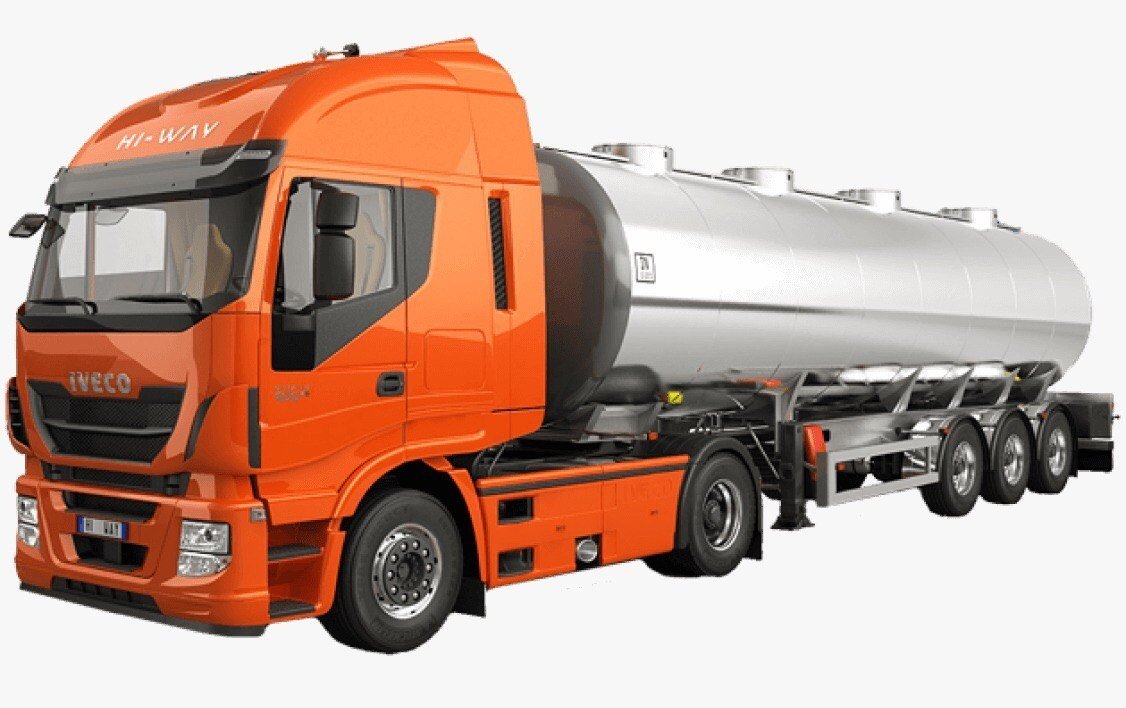 Грузовик Ивеко Стралис бензовоз