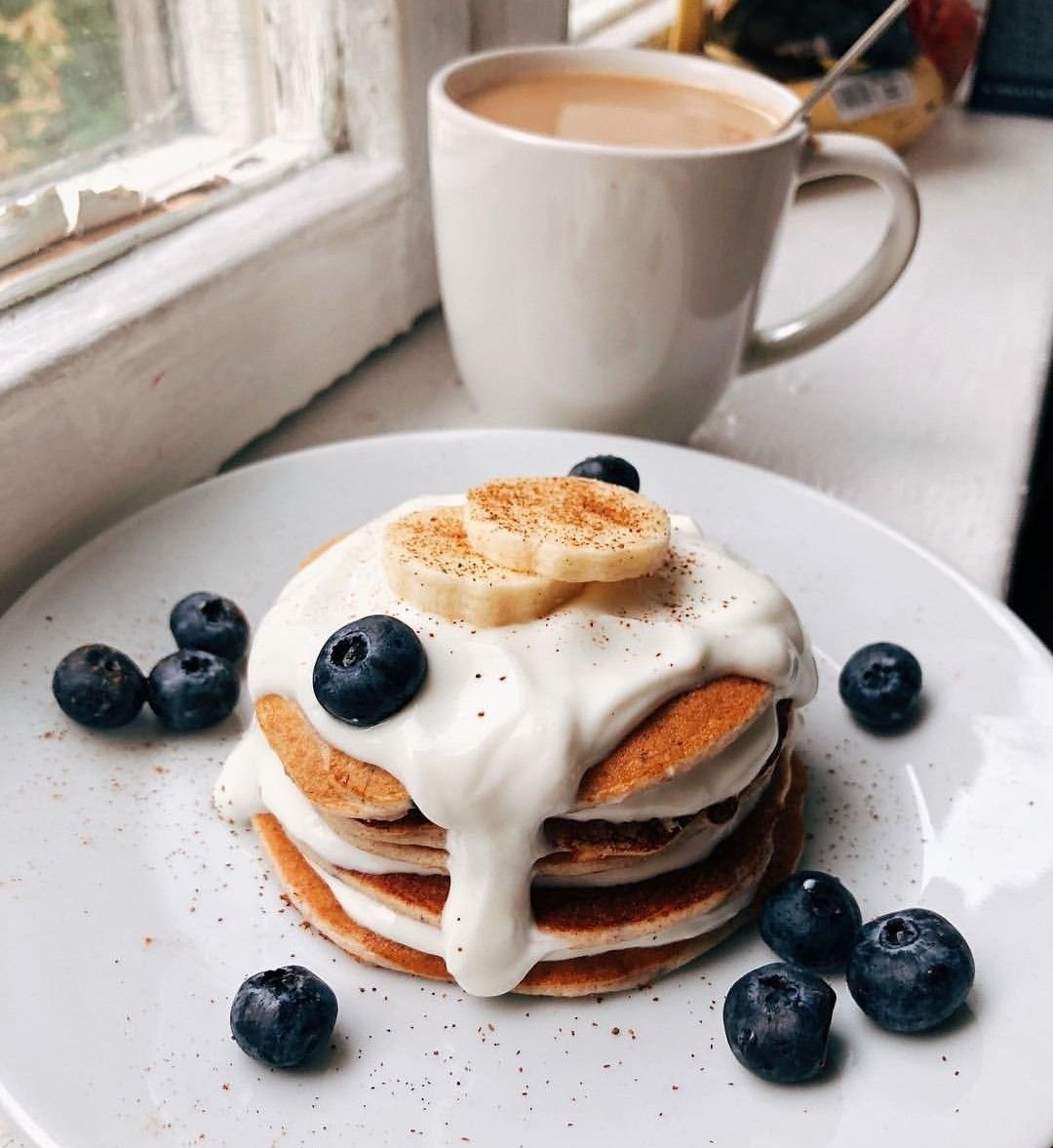 Блинчики и кофе