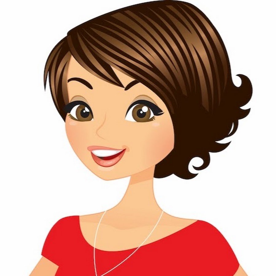 Женщина мультяшная