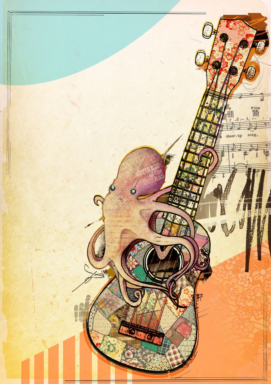 Виолончель рисунок