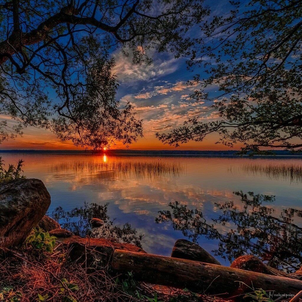 Озеро Нясиярви Финляндия