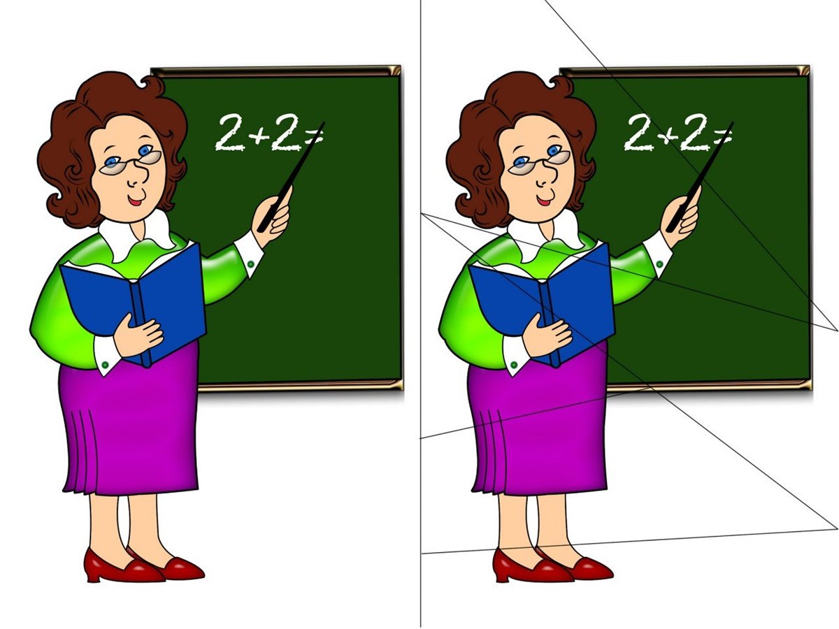 Профессия учитель иллюстрация