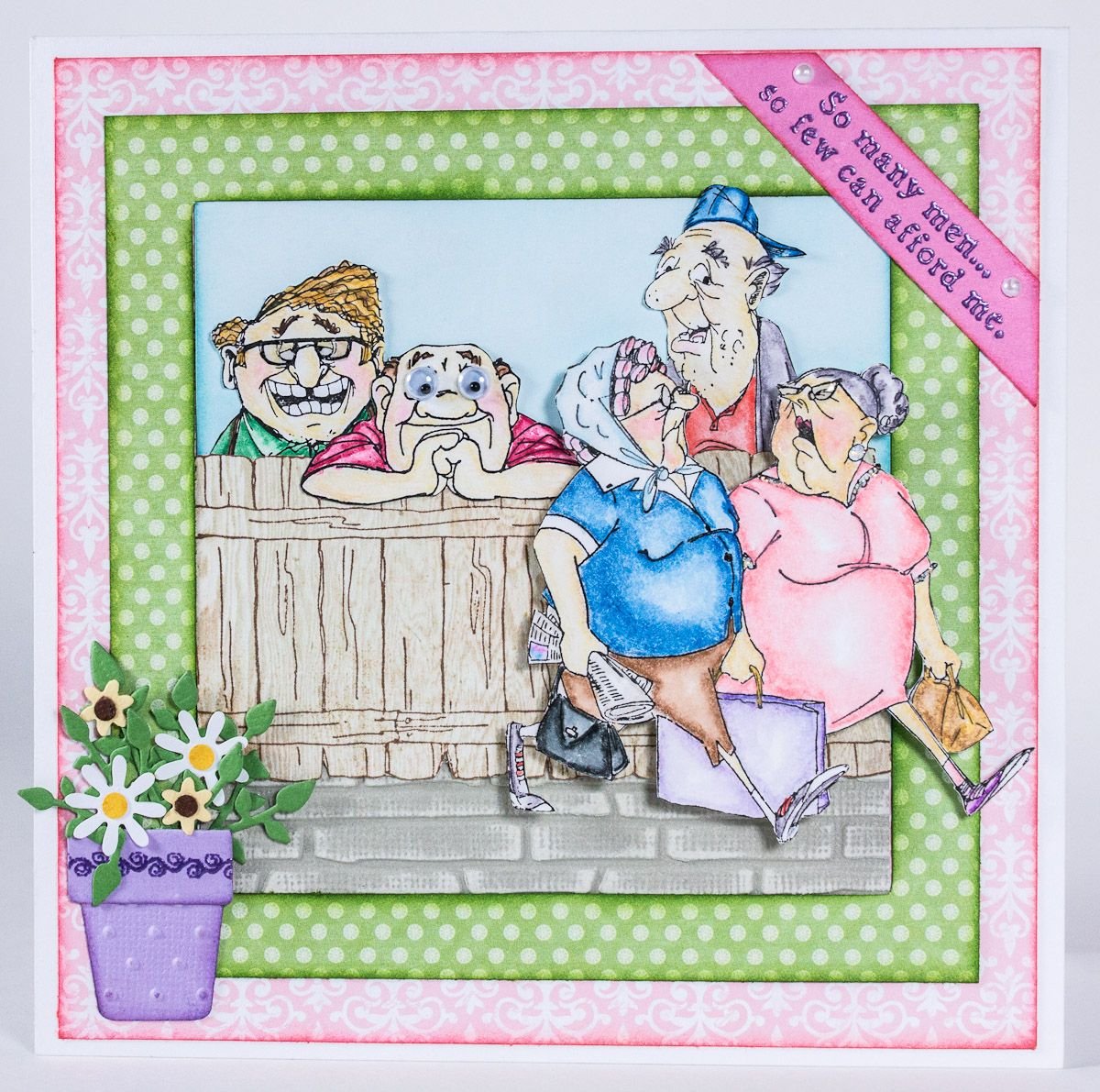 Открытка дважды бабушка