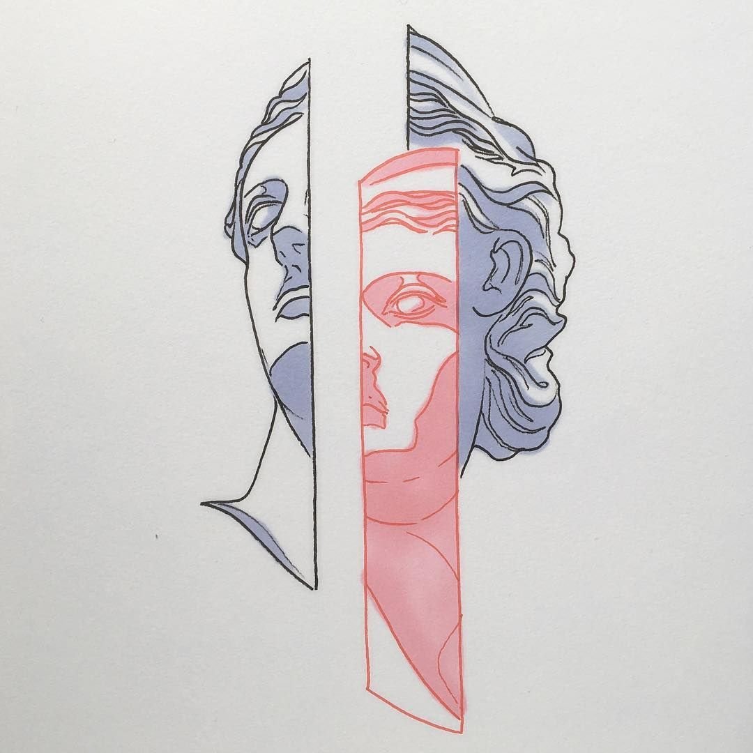 Рисунки для срисовки Минимализм Эстетика