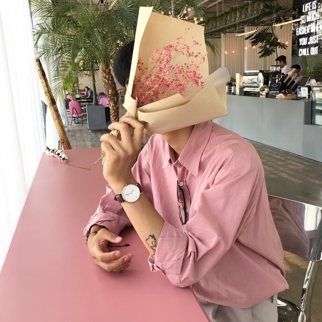 Эстетика розового цвета коллаж