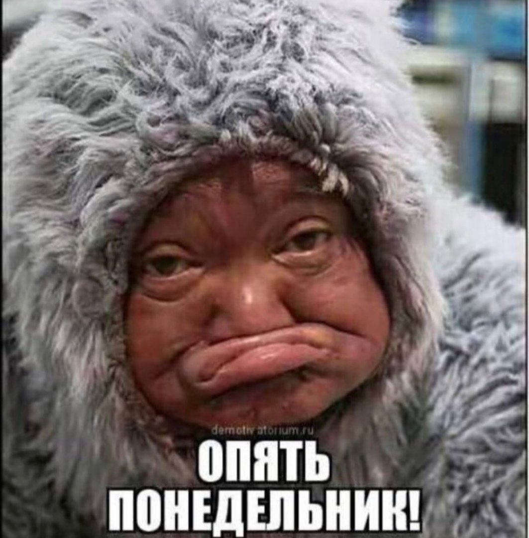 Опять понедельник смешные