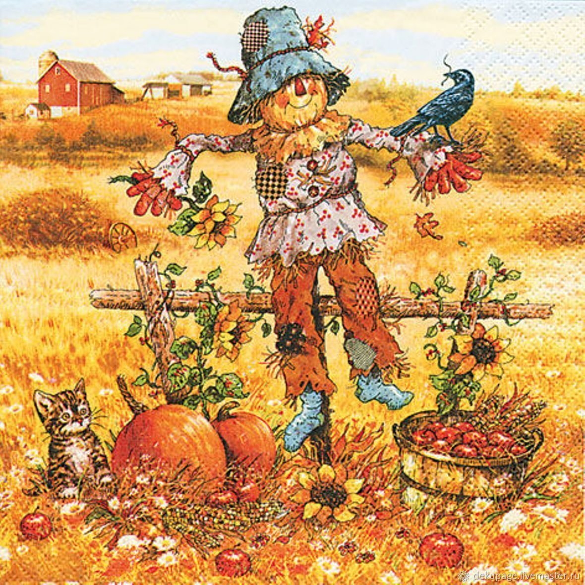 Пугало огородное для детей