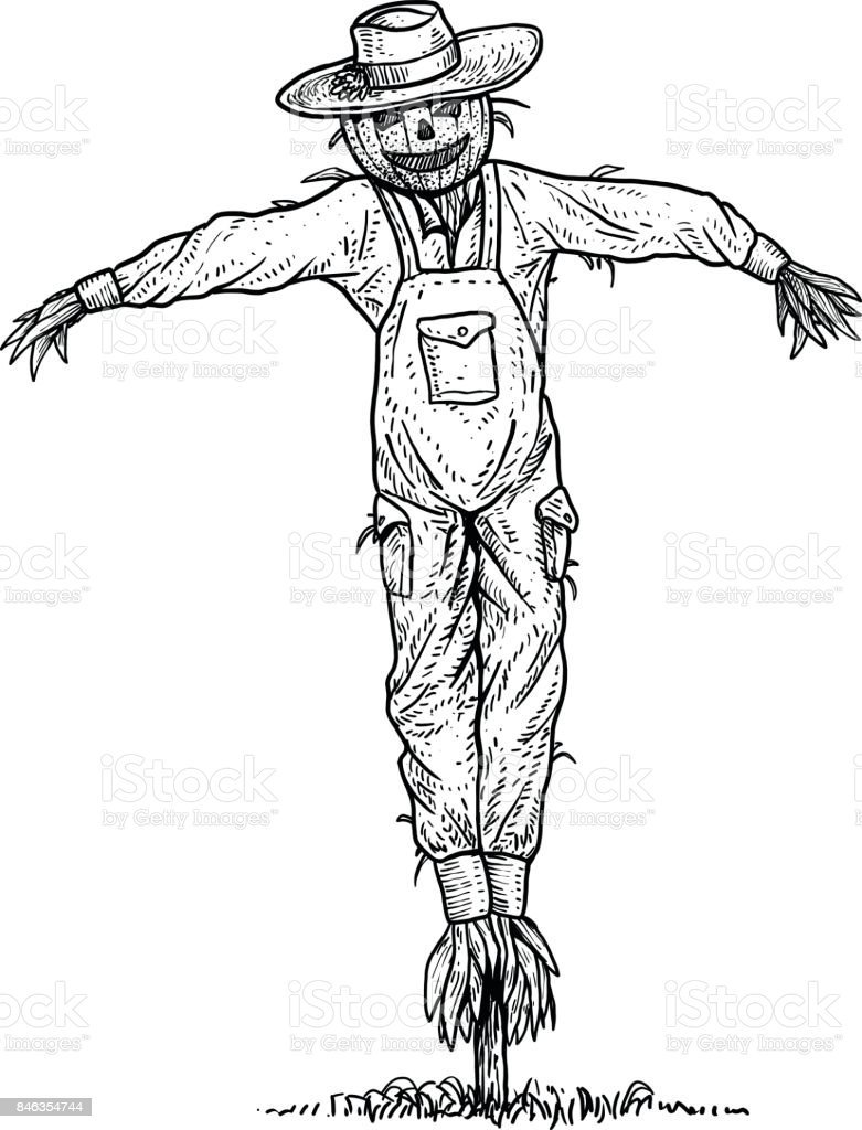 Пугало огородное для детей