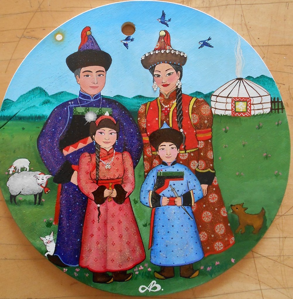 Буряты дети