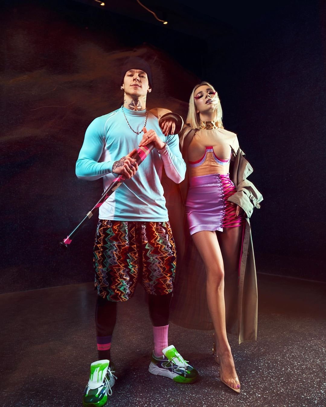 Данил Прытков и Клава Кока