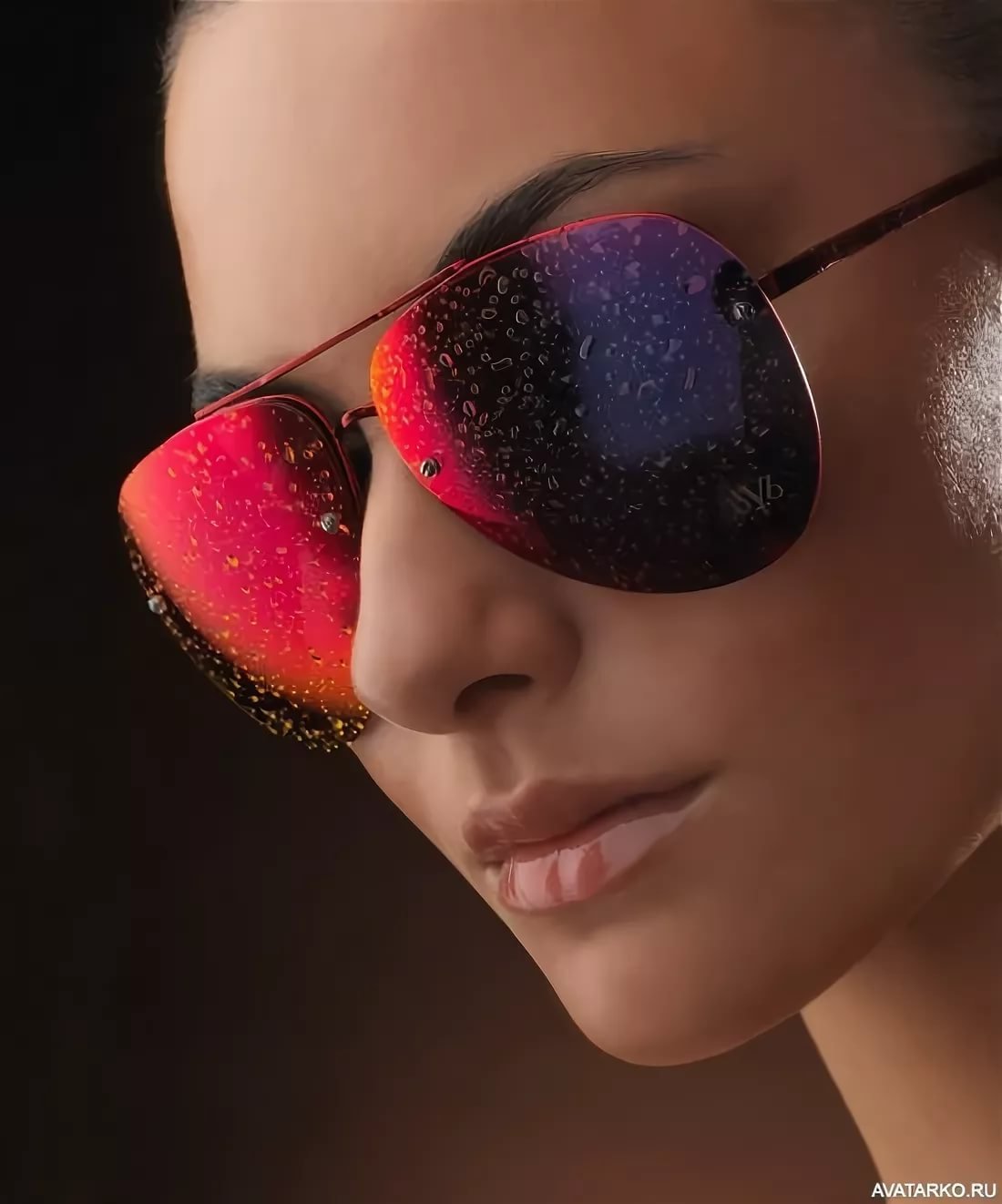 Красивая аватарка для девушки необычная