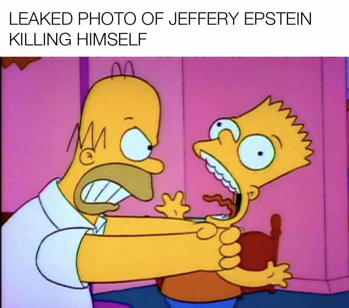 Симпсоны гомер душит Барта