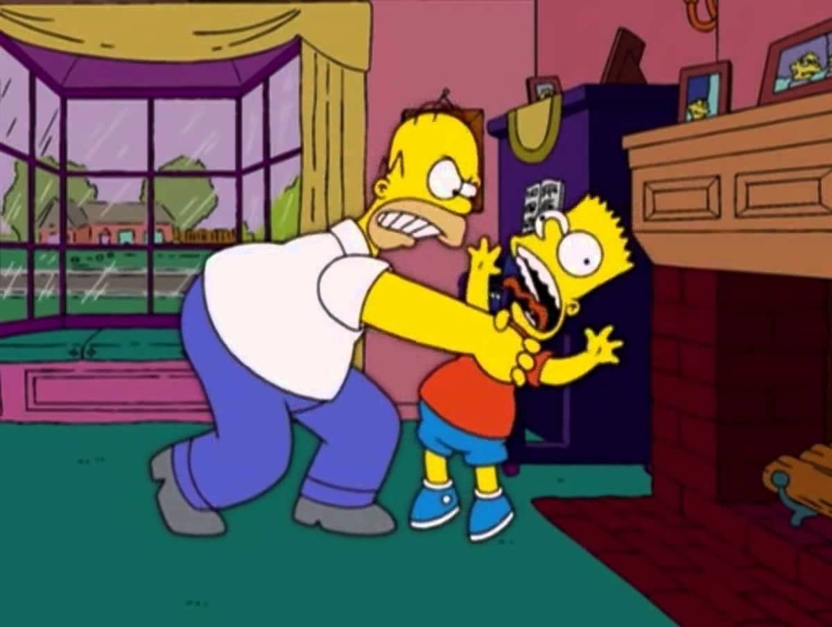 Гомер симпсон арт