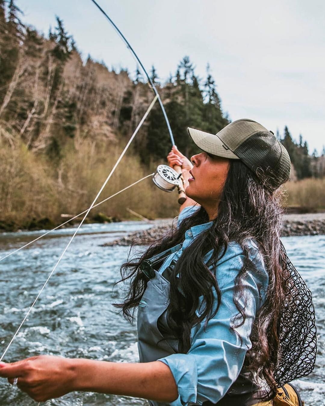 Женщины на рыбалке