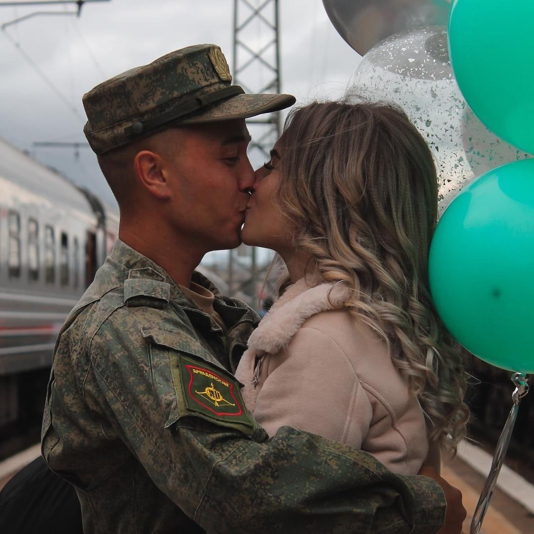 Встреча солдата