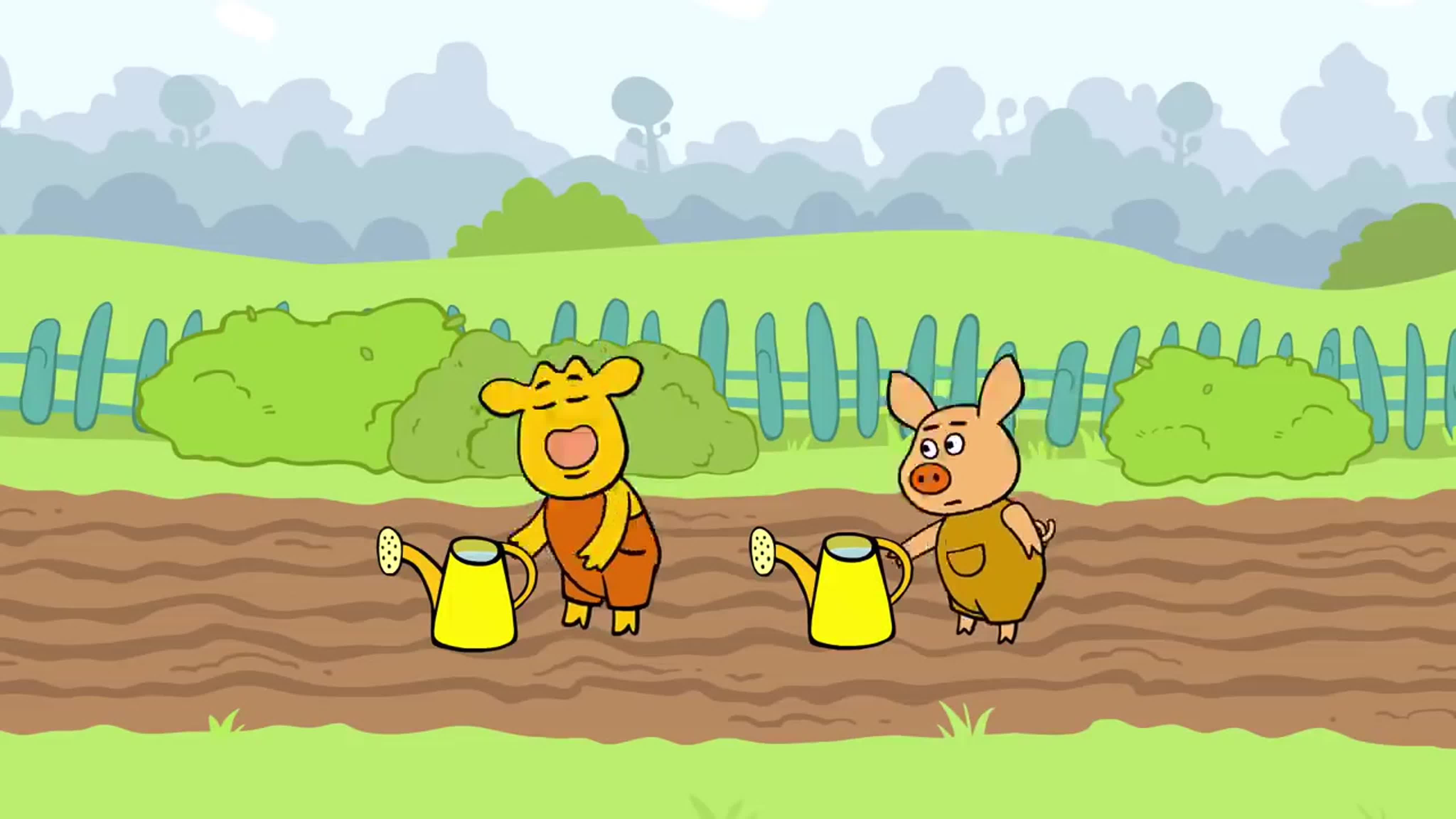 Оранжевая корова мультфильм Коля