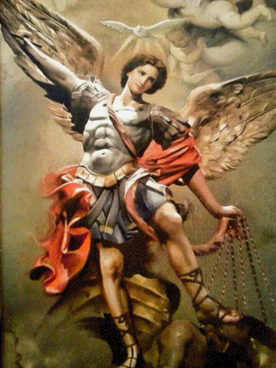 Архангел Михаил и дракон