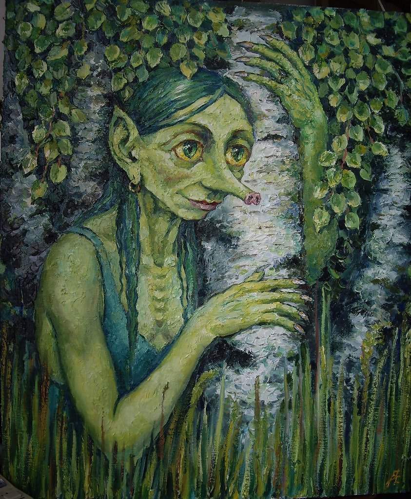 Мара Кикимора Славянская мифология