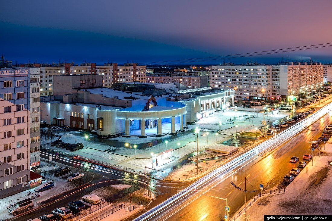 Новый Уренгой центр города