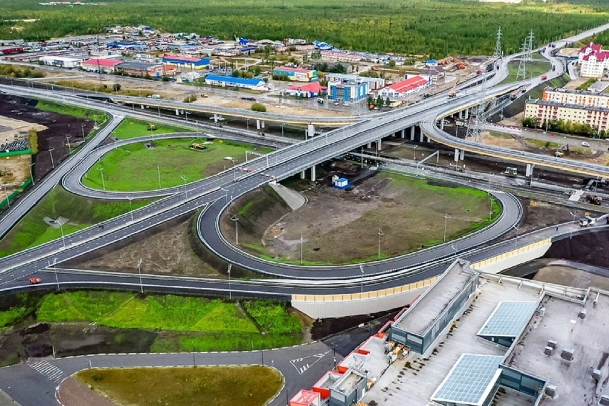 Развязка Солнечная новый Уренгой