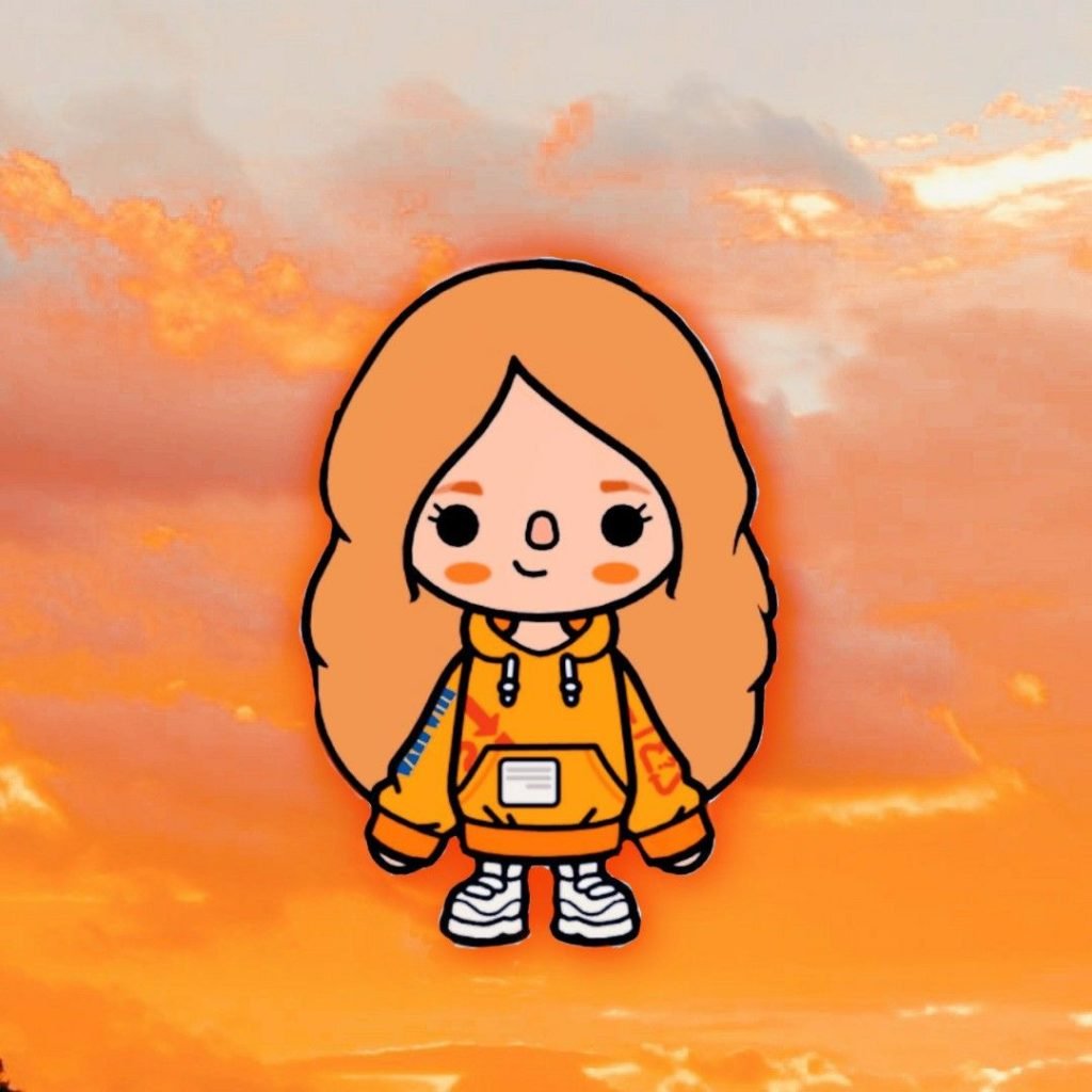 Тока бока девочки для срисовки