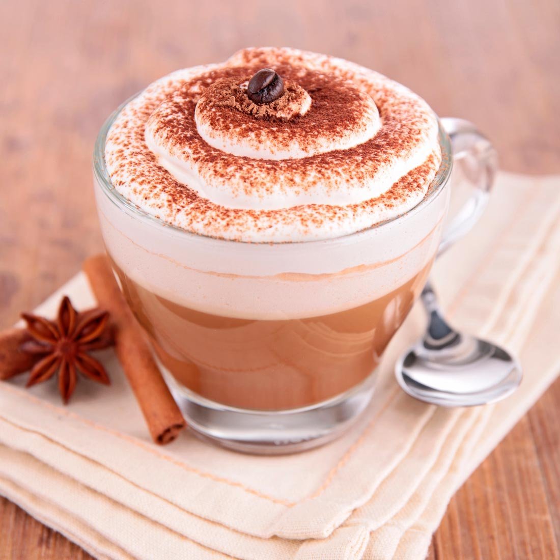 Капучино с корицей