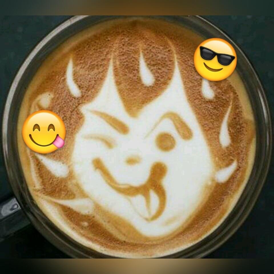 Латте арт сердечко