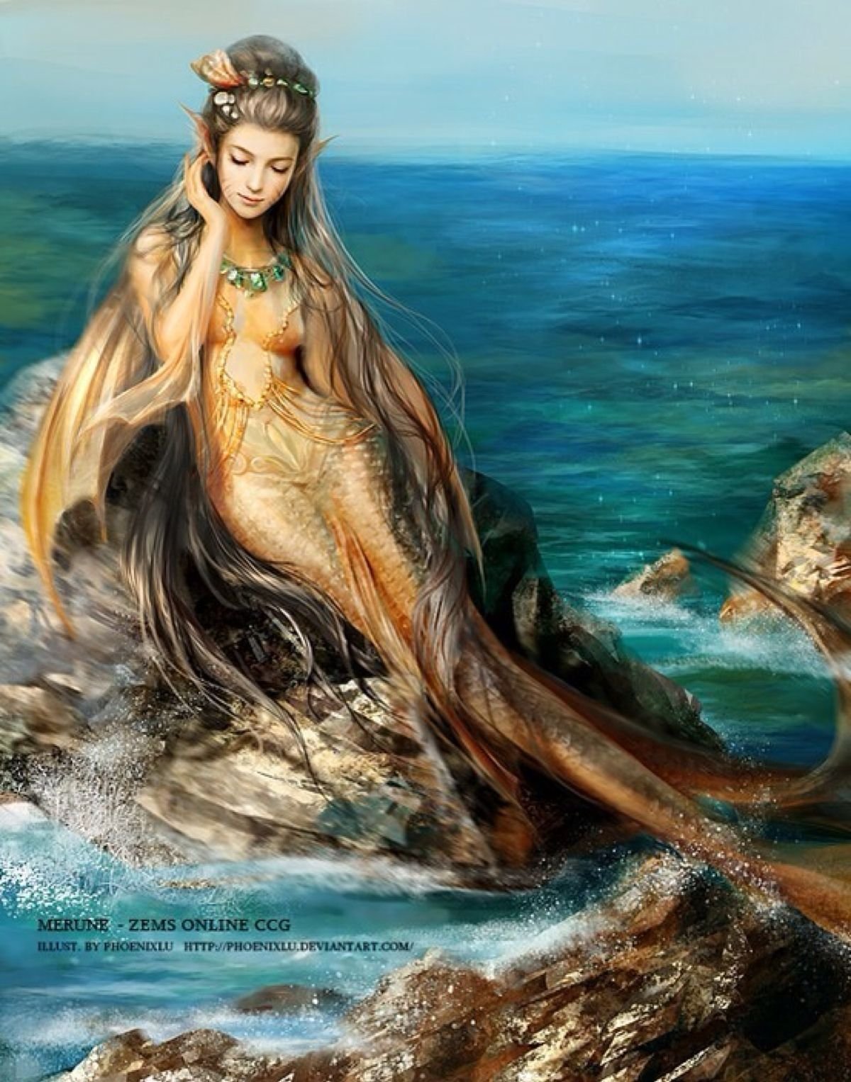 Морская нимфа Фооса