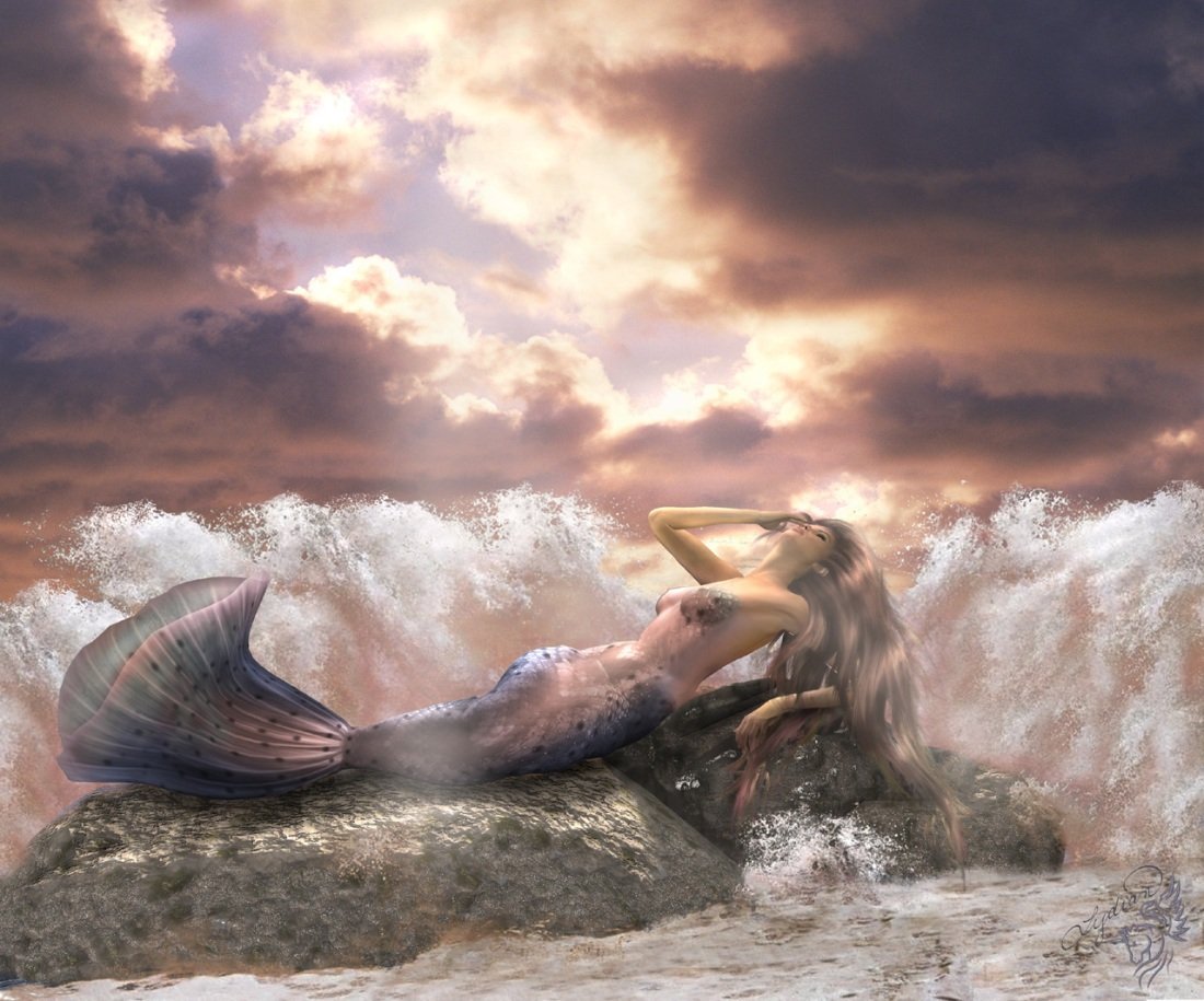 Русалки картинки красивые