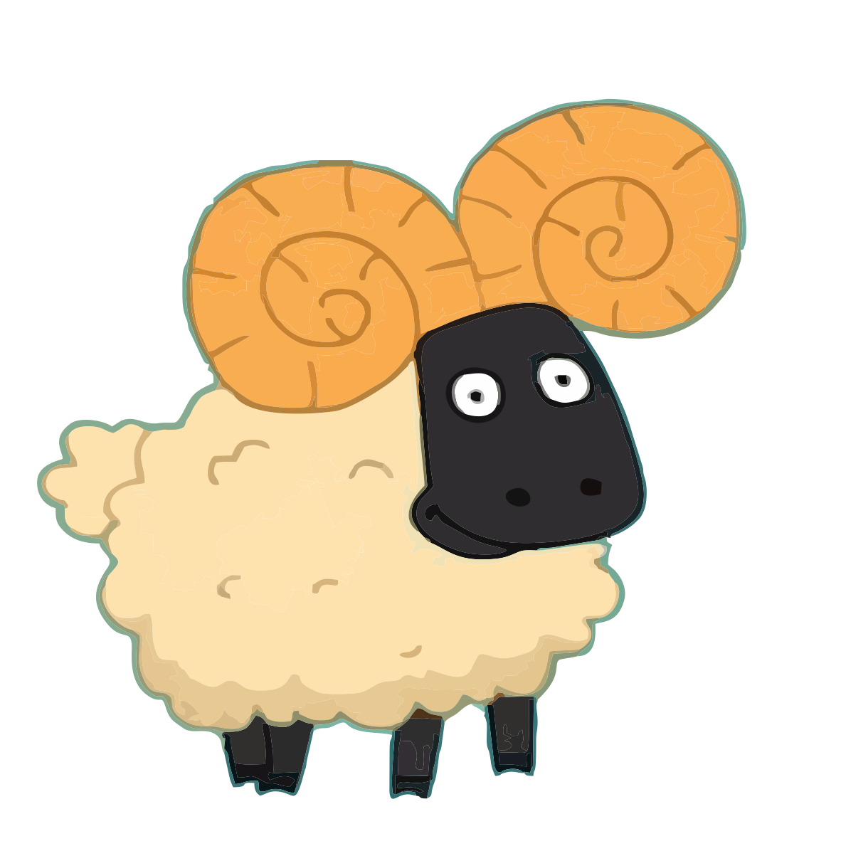 Синий трактор