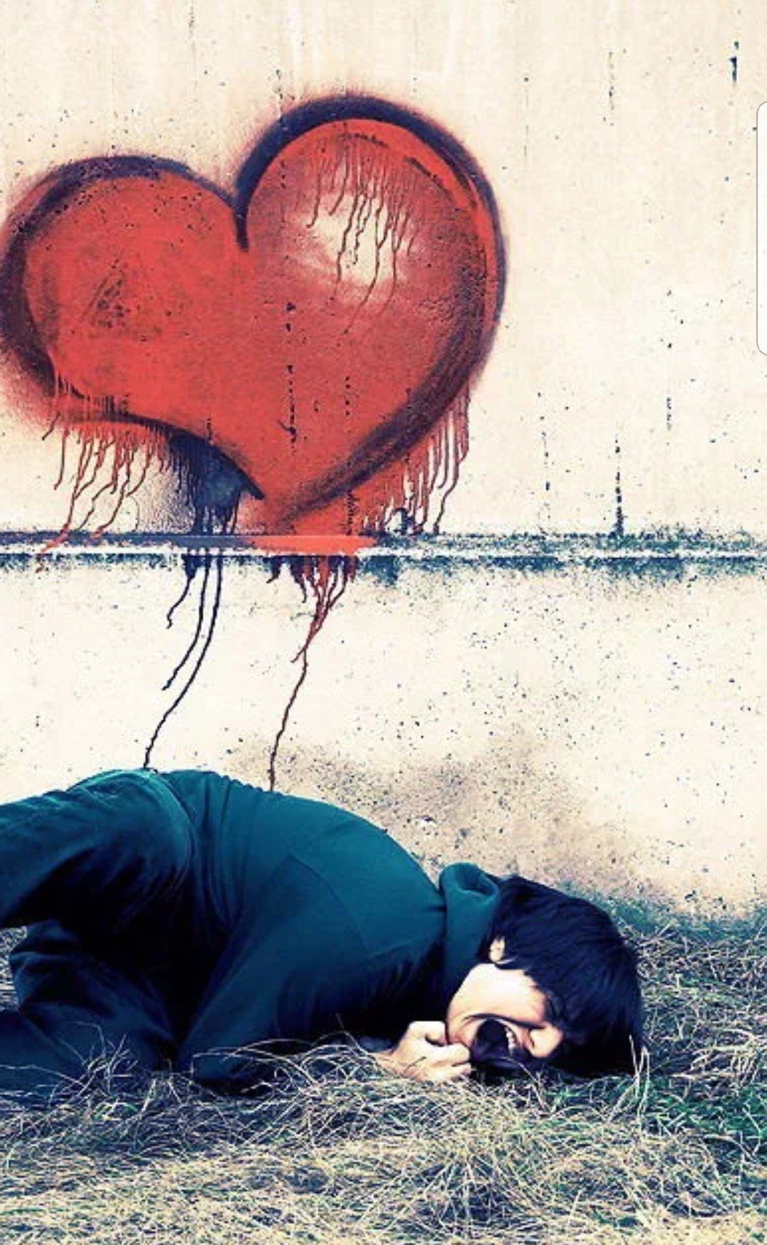 Человек с разбитым сердцем