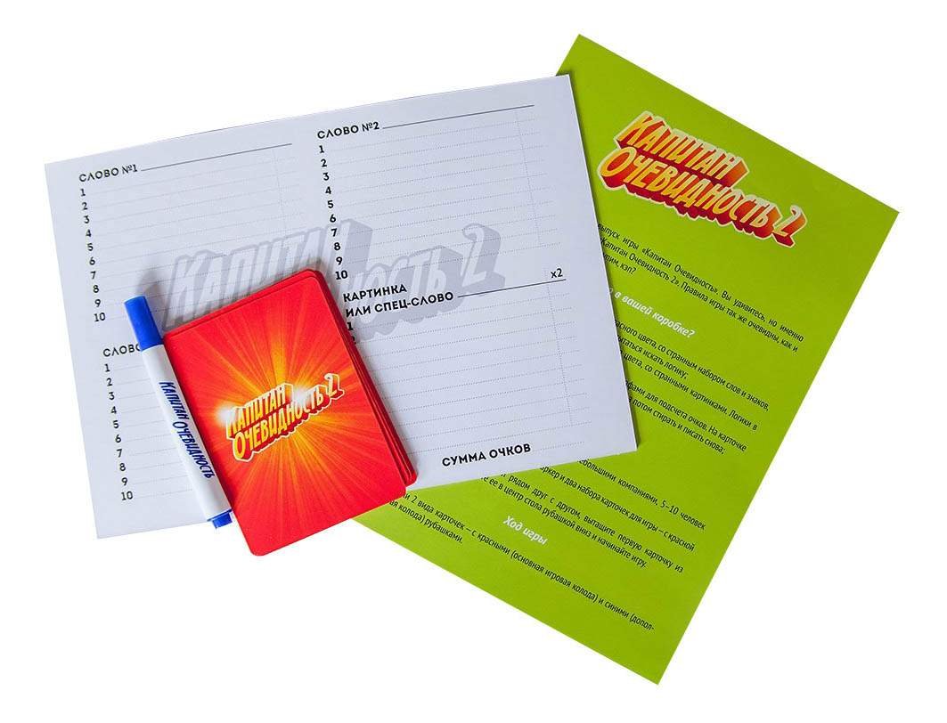 Настольная игра Cosmodrome games Капитан очевидность