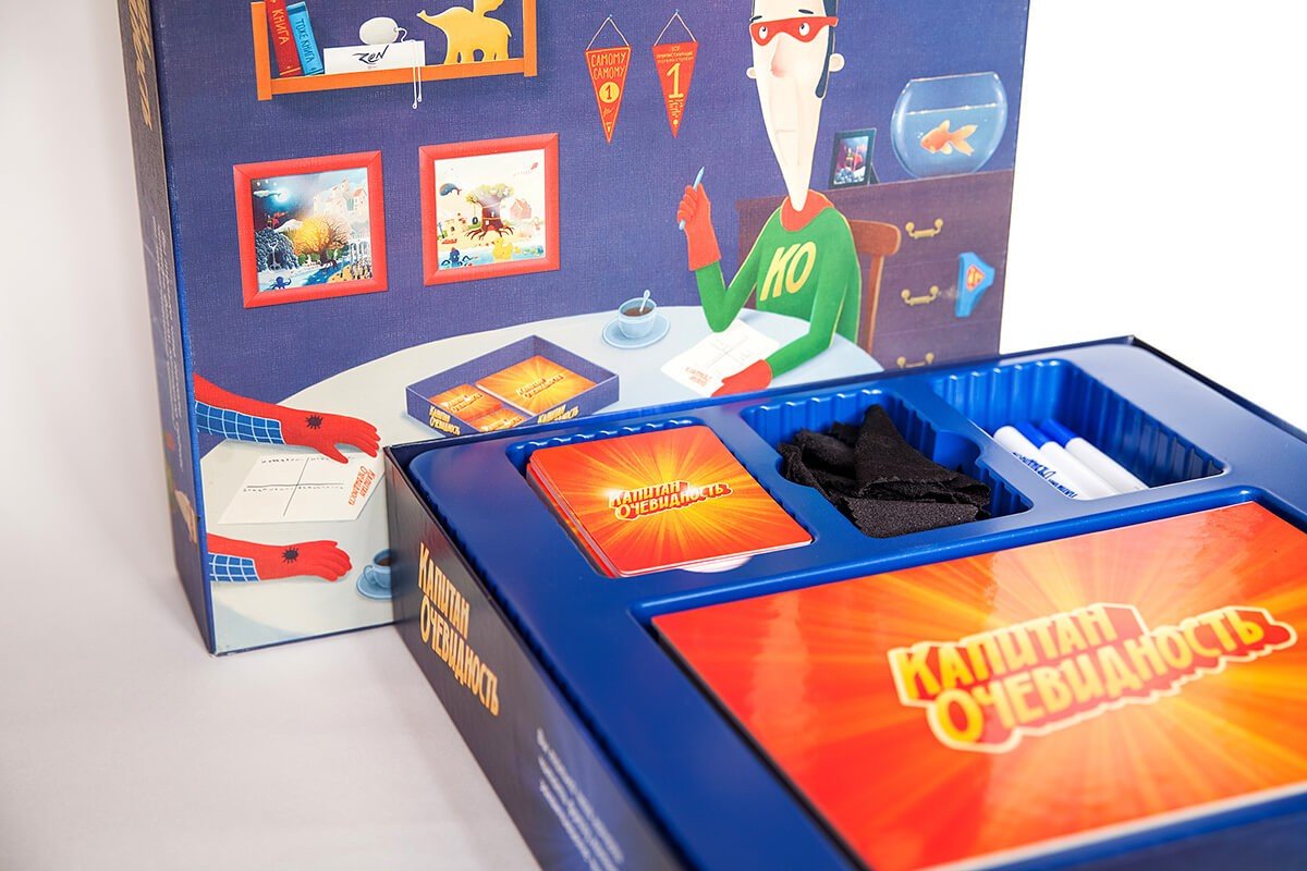 Капитан очевидность игра карточки