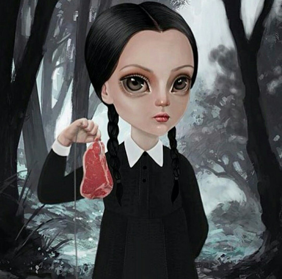 Эбигейл Ларсон семейка Аддамс