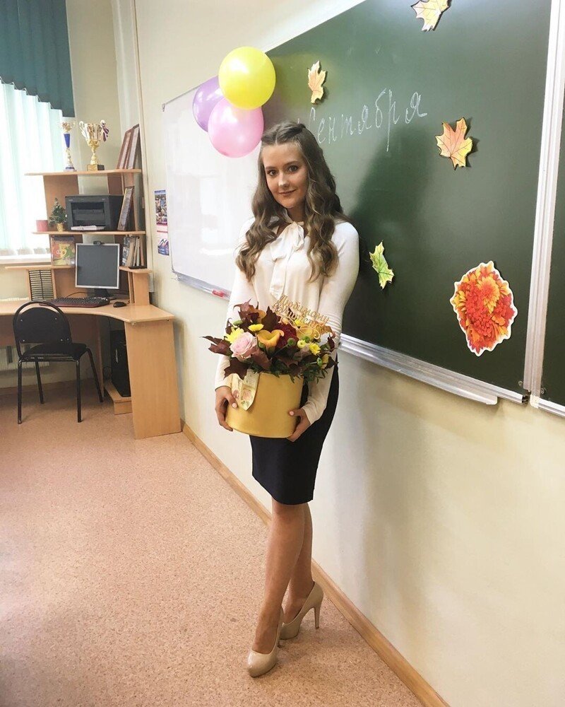 Молодые учительницы