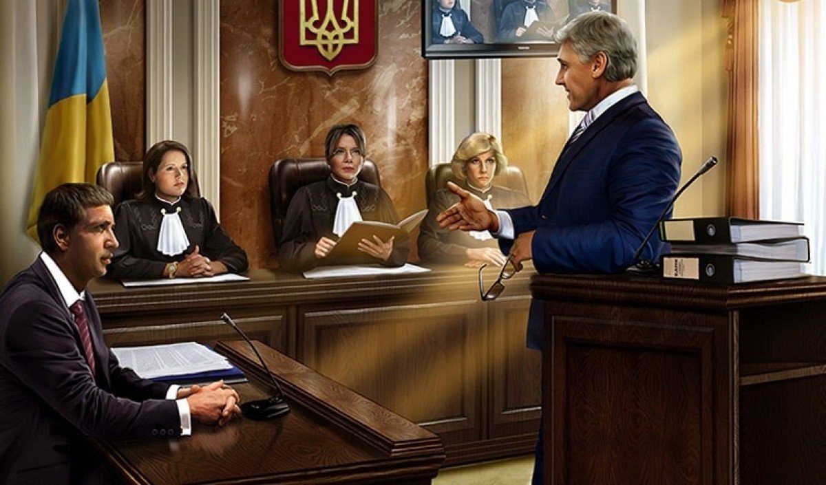 Юрист в суде