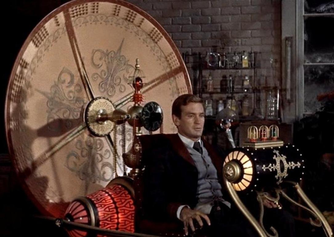Изучение путешествие во времени. Машина времени (the time Machine)(1960). Герберт Уэллс машина времени.