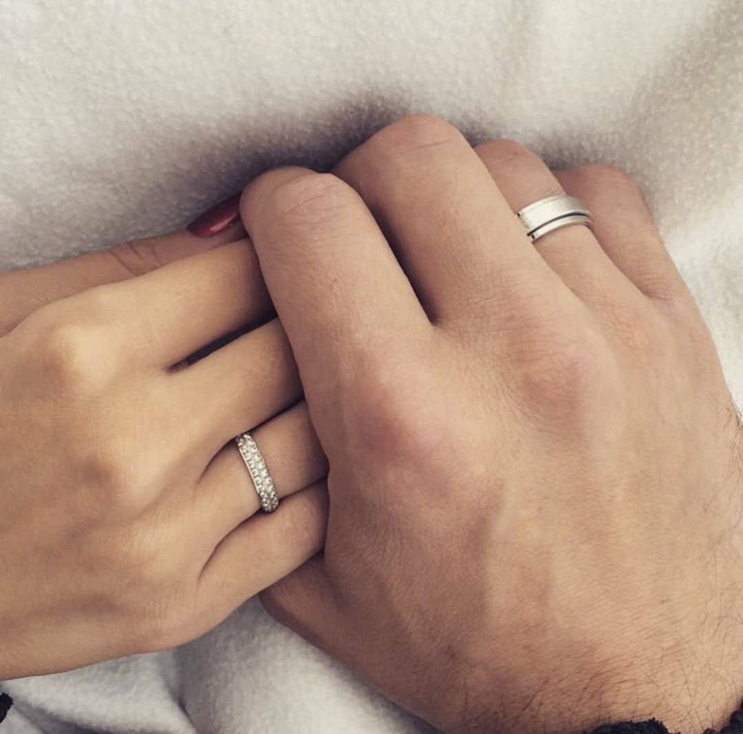 Обручальные кольца Анастасии Шубской