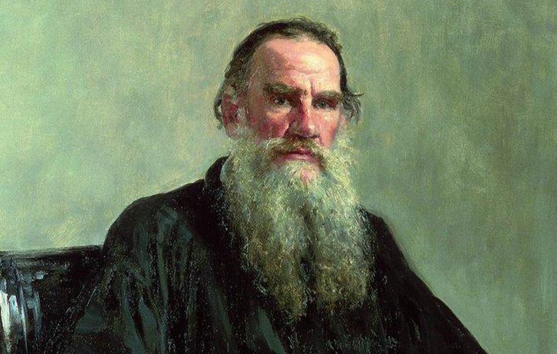 Репин толстой 1887