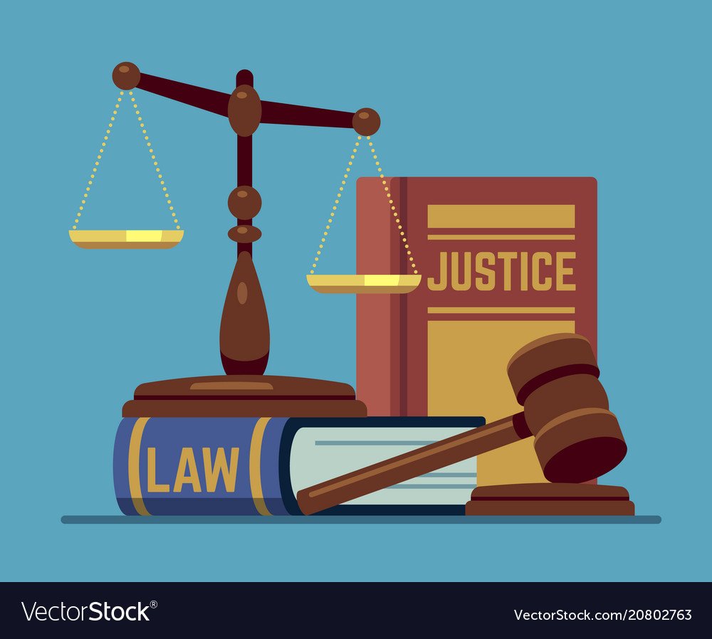 Весы и молоток судьи