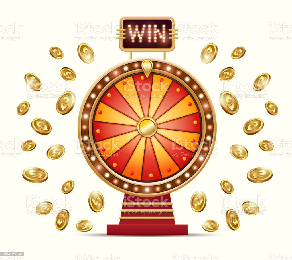 Колесо фортуны вектор