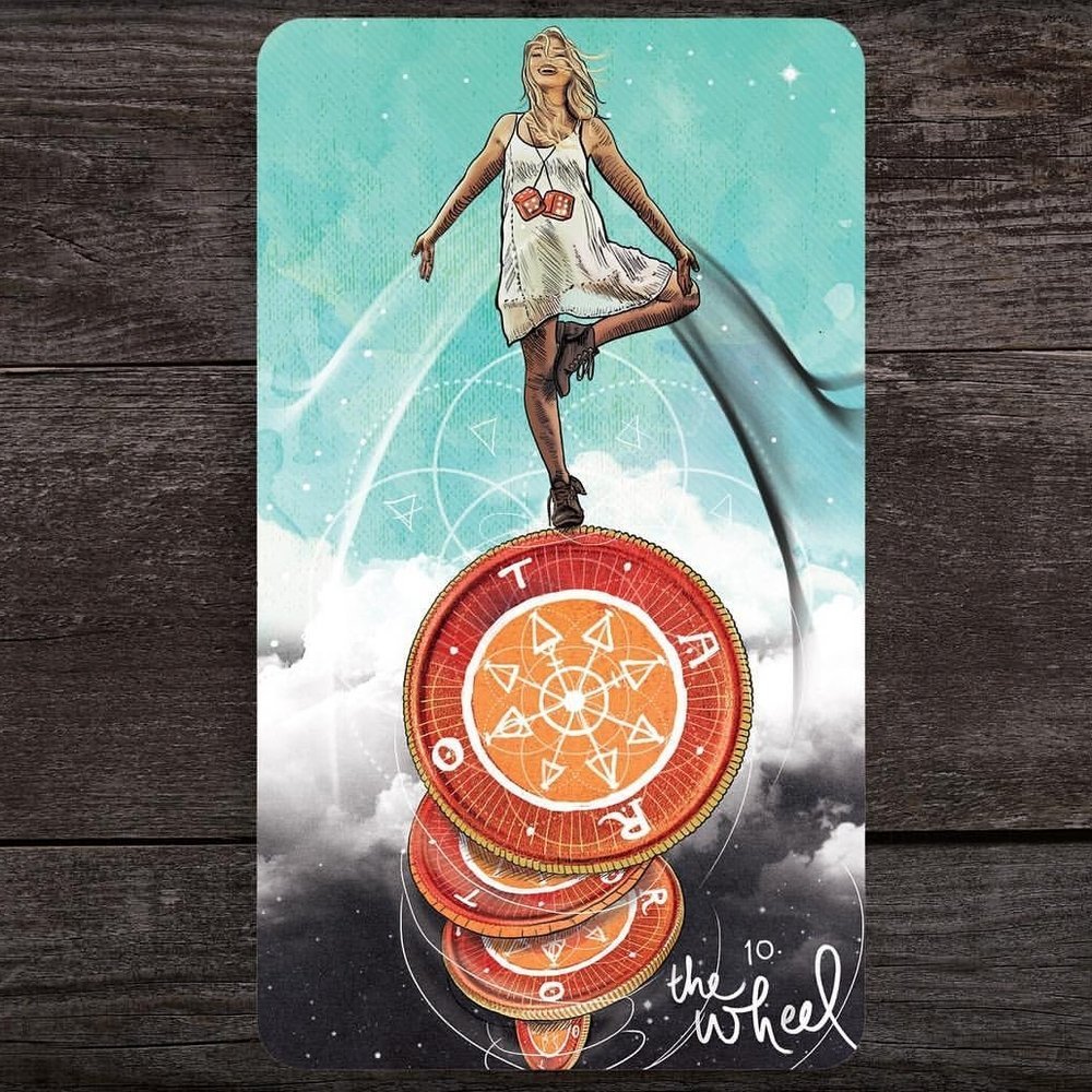 Колесо фортуны Таро светлого провидца