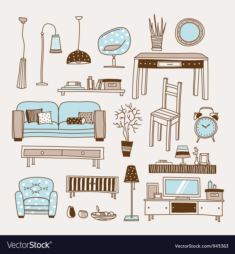 Дизайнерские скетчи интерьера