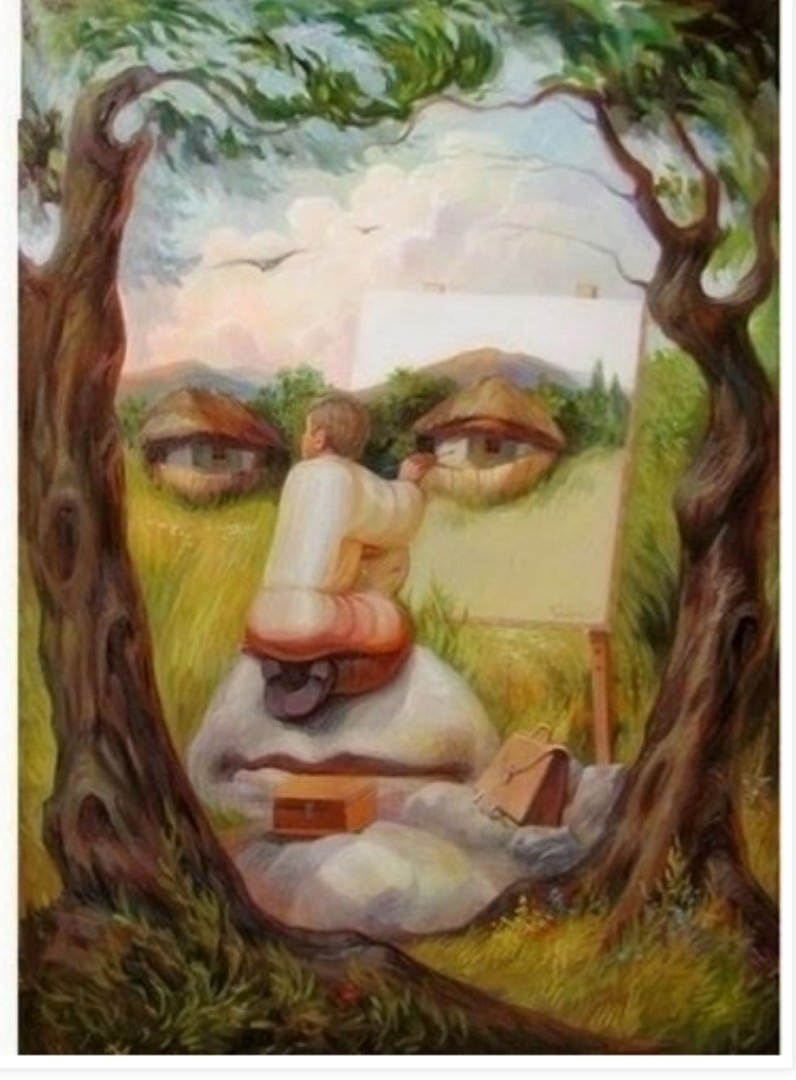 Олег Шупляк картины с двойным смыслом