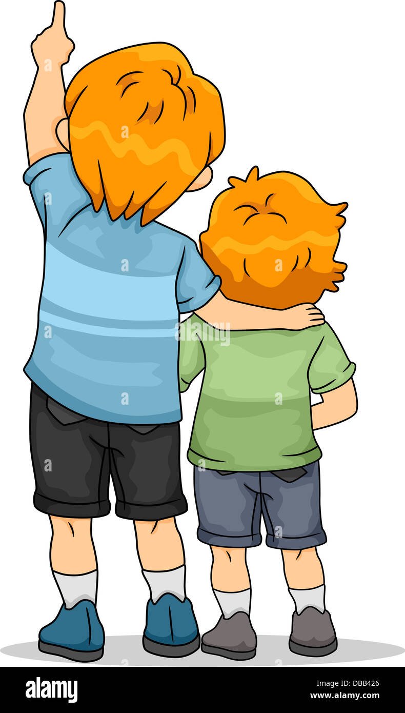 Мальчик и девочка живопись