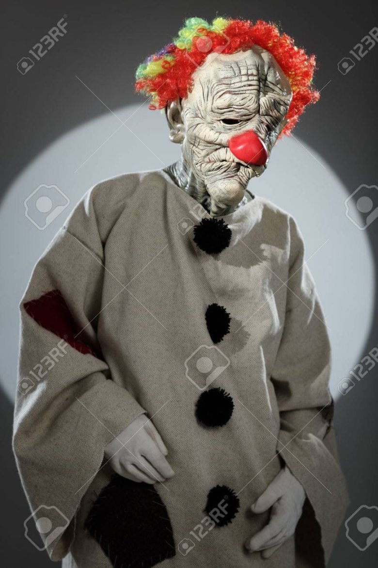 Клоун картина