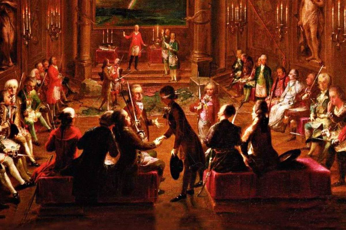 Масонская ложа эпоха Просвещения