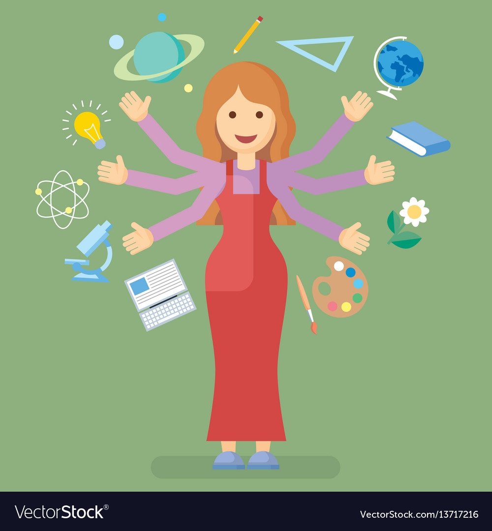 Воспитатель и родители в детском саду