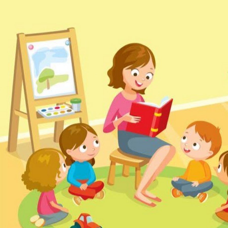 Воспитательница в детском саду