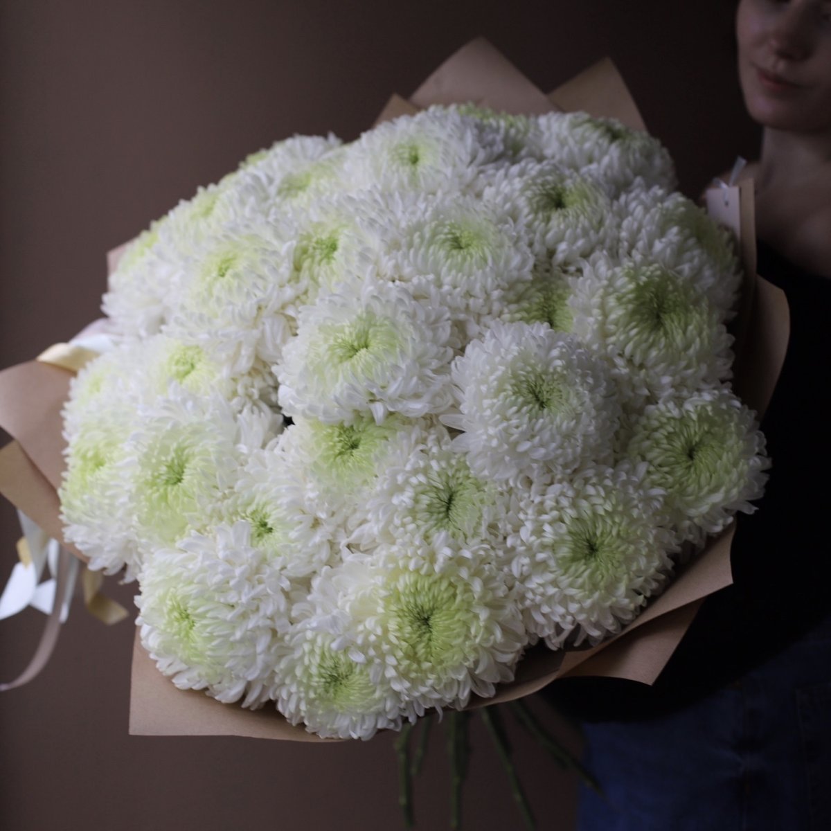 Георгины астры хризантемы букет